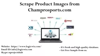scrape product images from champrosports com