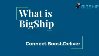 what is bigship