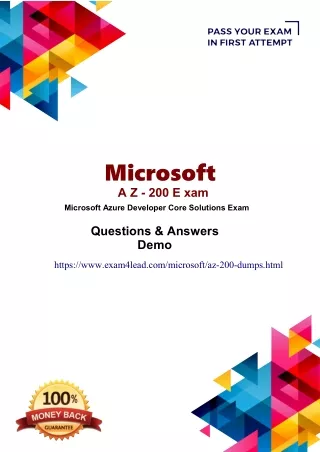 Microsoft AZ-200  Online Exam Practice Software-Microsoft AZ-200 Dumps PDF