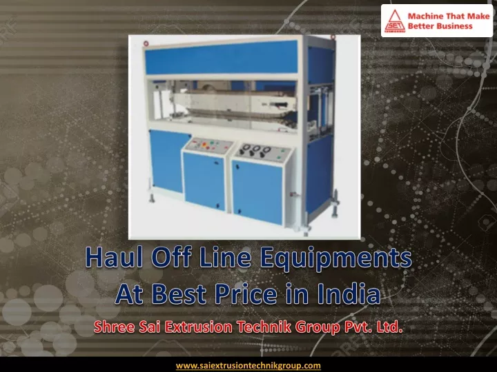 haul off line equipments at best price in india