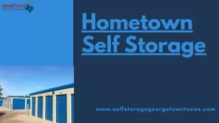 hometown self storage