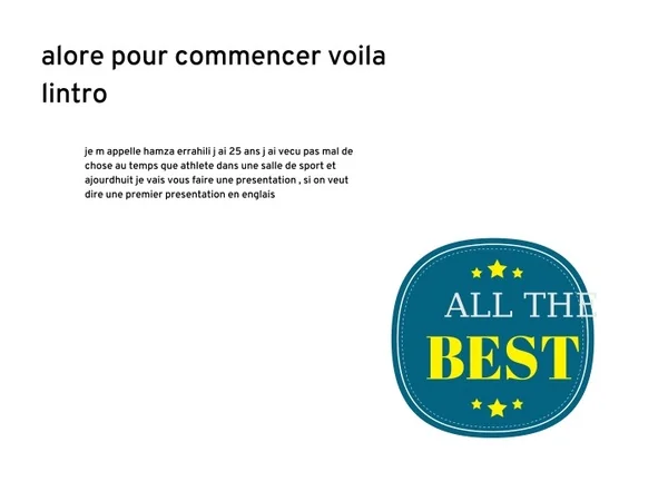 all the