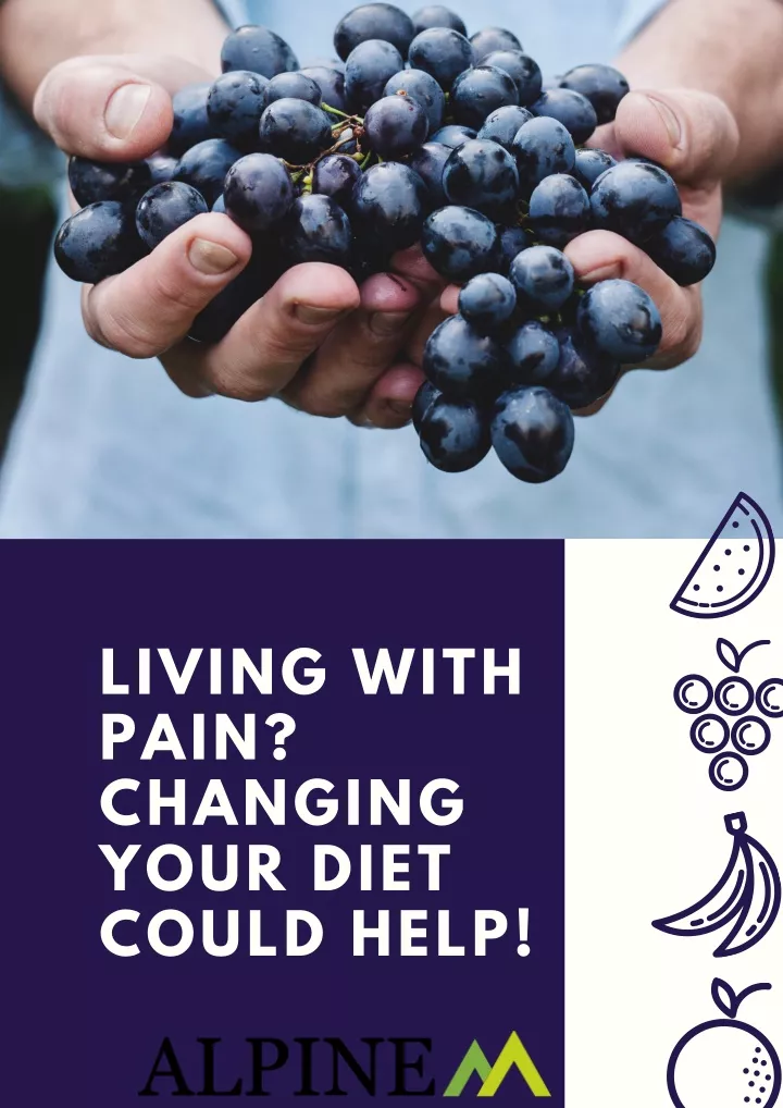 living with pain changing your diet could help