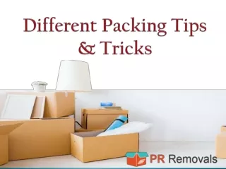 Different Packing Tips & Tricks