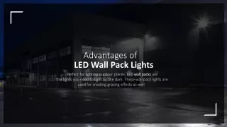 advantages of