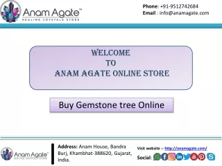Buy Gemstone tree Online