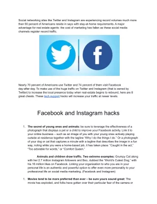 Get traffic from Twitter and Facebook & Rank on google