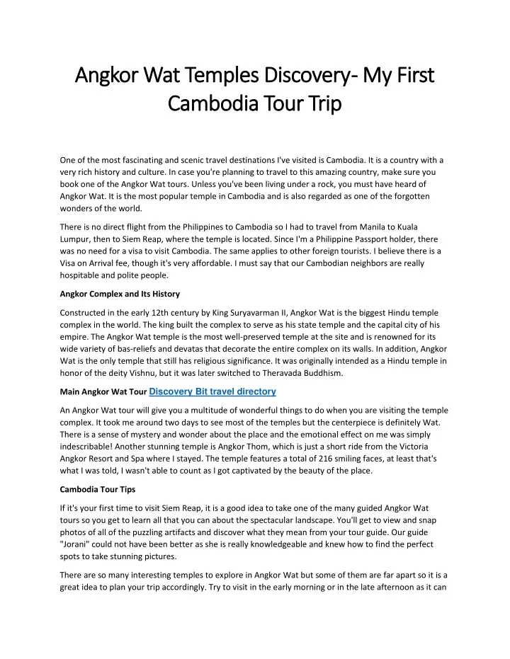 angkor wat temples discovery angkor wat temples