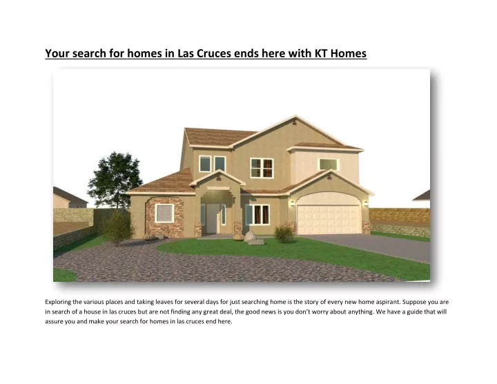 your search for homes in las cruces ends here