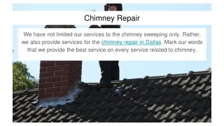 Chimney Cap Repair in Dallas