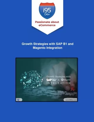 Growth Strategies with SAP B1 and Magento Integration