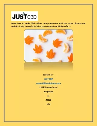 learn how to make cbd edibles hemp gummies with