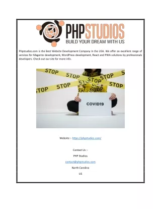 phpstudios com is the best website development
