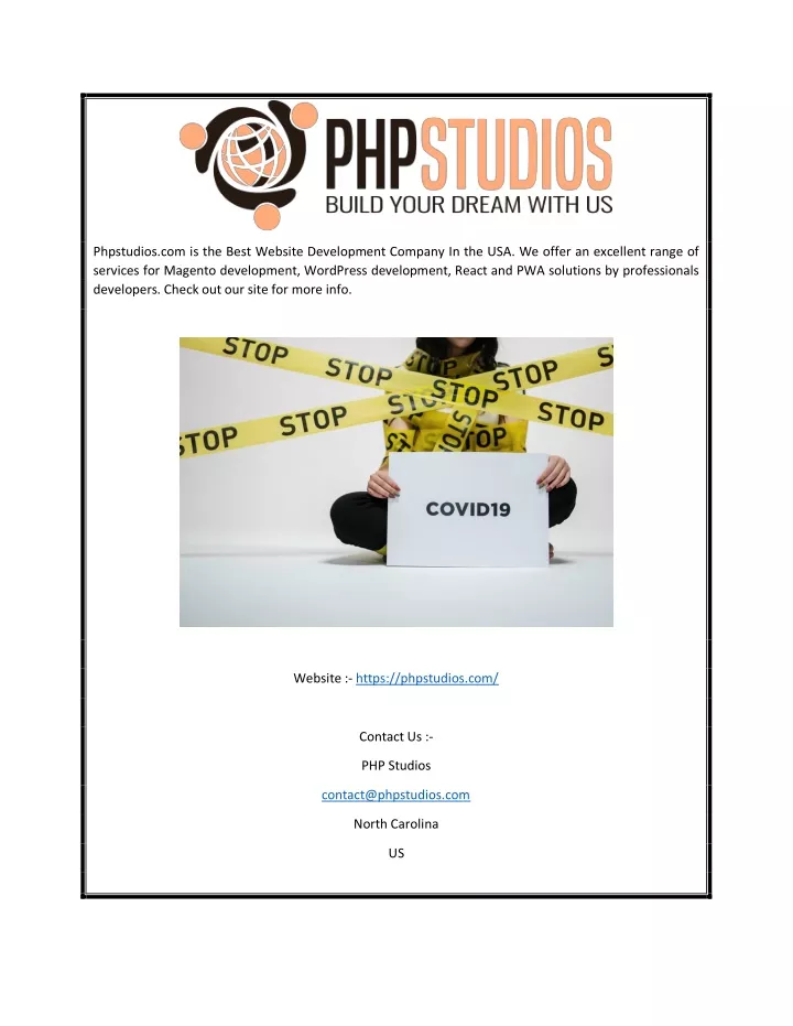 phpstudios com is the best website development