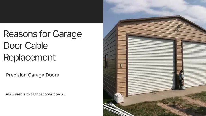 reasons for garage door cable replacement