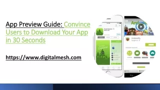 App Preview Guide: Convince Users to Download Your App in 30 Seconds