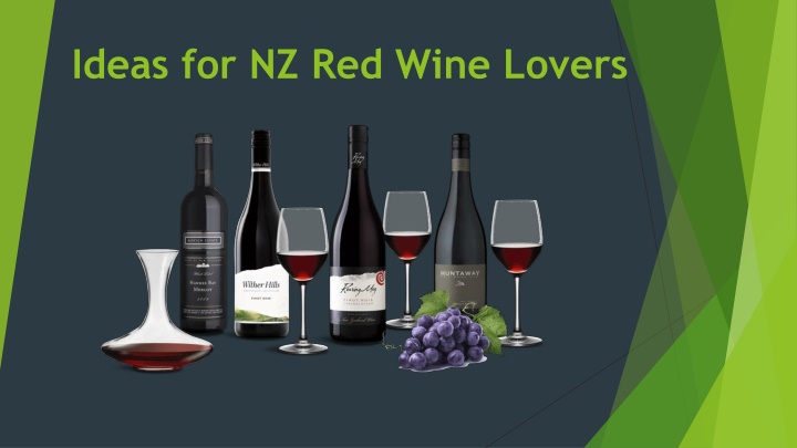 ideas for nz red wine lovers