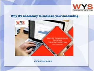 Reasons You Need To Scale Up Your Accounting