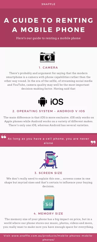 A Guide to Renting a Mobile Phone