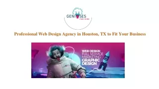 Professional Web Design Agency in Houston, TX