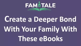 Create a Deeper Bond With Your Family With These eBooks