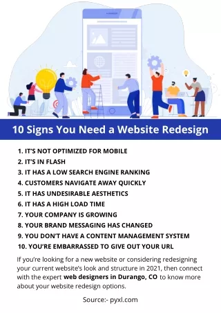 10 signs you need a website redesign