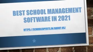 best school management software in 2021