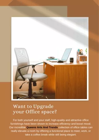 want to upgrade your office space