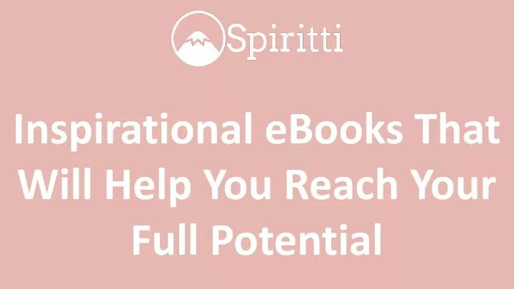 inspirational ebooks that will help you reach