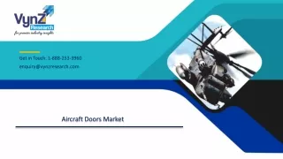 Aircraft Doors Market