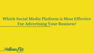 How Can You Pick the Right Social Media Platforms for Advertising?