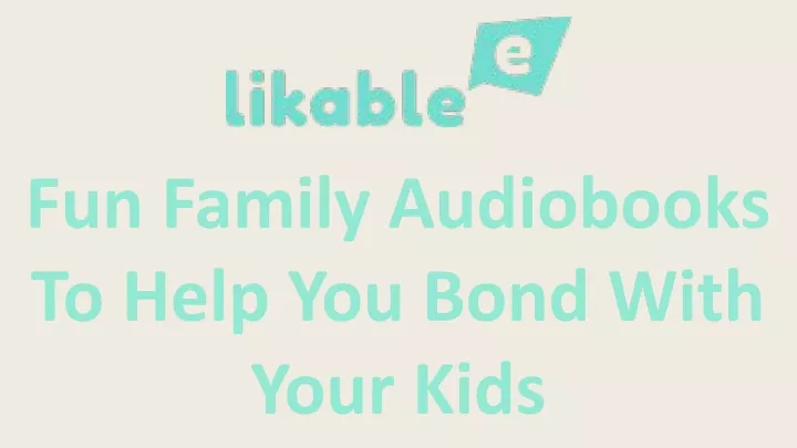 fun family audiobooks to help you bond with your