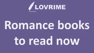 Romance books to read now