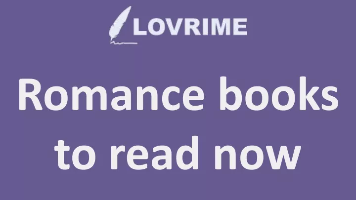 romance books to read now