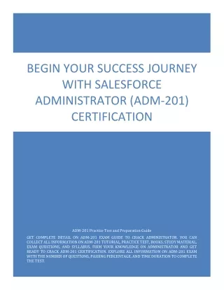 begin your success journey with salesforce