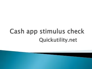 Cash App stimulus check failed