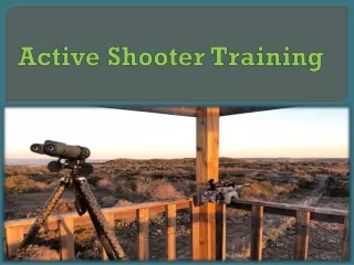 active shooter training