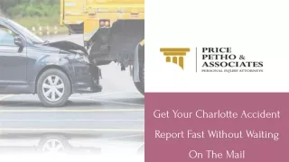 Get Your Charlotte Accident Report Fast Without Waiting On The Mail