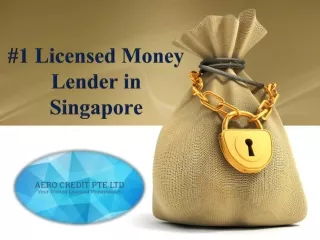 #1 Licensed Money Lender in Singapore