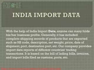 Download Free Samples of Importers Data