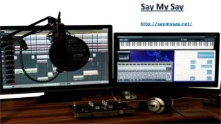 say my say