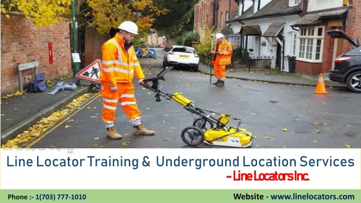 line locator training underground location