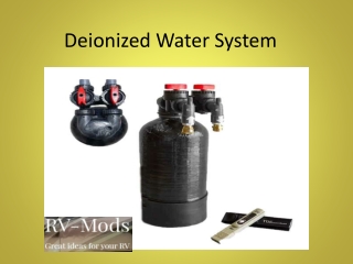 deionized water system