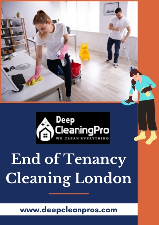 End of Tenancy Cleaning Services London | Deep Clean Pros