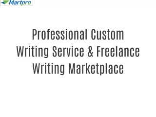 Essay Writing Website Solution | Freelance Writing Marketplace