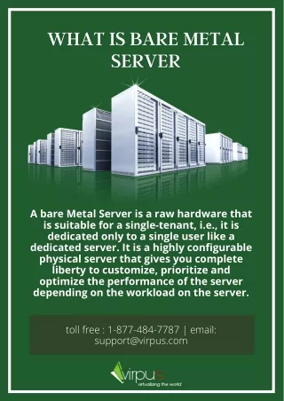 what is bare metal server