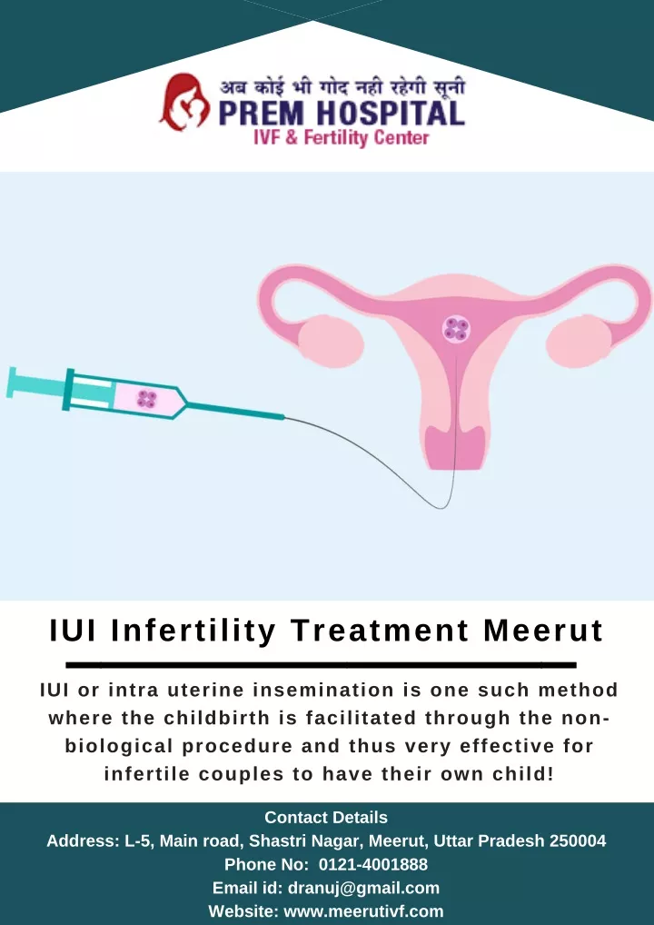 iui infertility treatment meerut