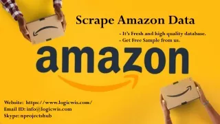 scrape amazon data