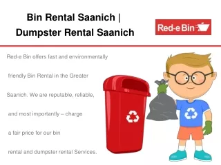 Bin Rental Saanich | Dumpster Rental Saanich