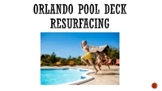 orlando pool deck resurfacing